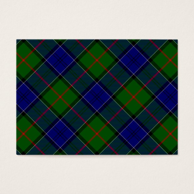 Colquhoun tartan blue green plaid (Front)