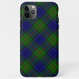 Colquhoun tartan blue green plaid Case-Mate iPhone case