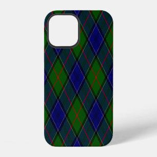 Colquhoun tartan blue green plaid iPhone 12 case