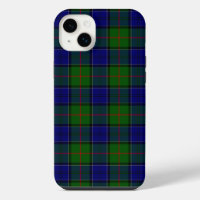 Colquhoun tartan blue green plaid