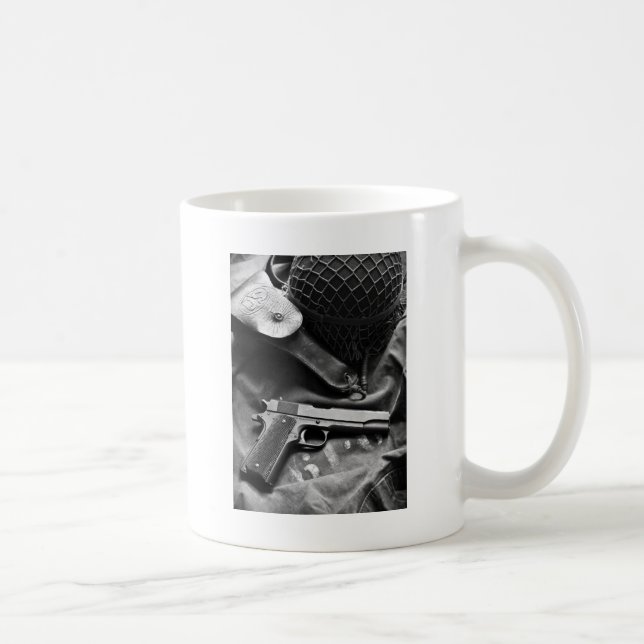 Colt 1911A1 World War Two Coffee Mug (Right)