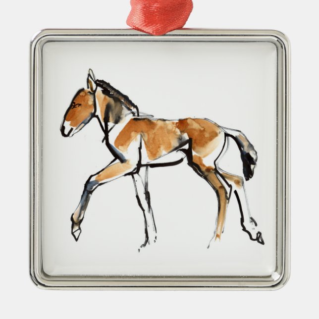 Colt Metal Tree Decoration (Front)