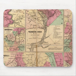 Colton's Plans of US Harbours Mouse Pad