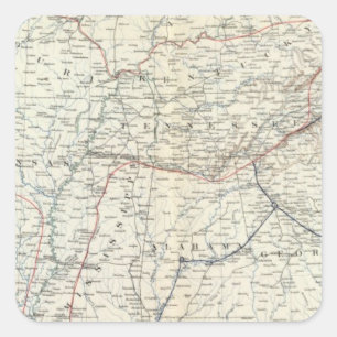 Colton's US section Square Sticker