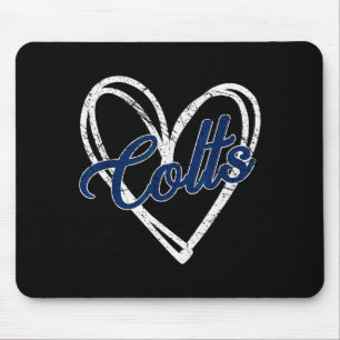 Colts Name Vintage Retro Gift Men Women Boy Girl Mouse Pad