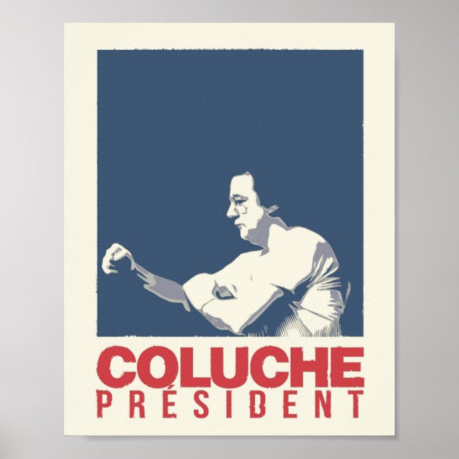Coluche Président Poster (Front)