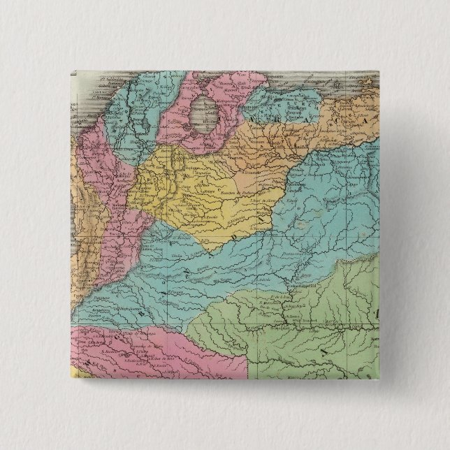 Columbia 15 Cm Square Badge (Front)