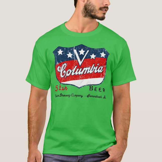 Columbia Beer T-Shirt (Front)
