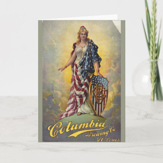 Columbia Brewing Co. Poster Card (Front)
