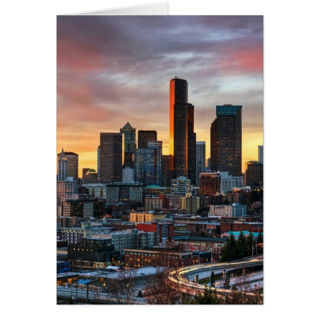 Columbia centre and downtown Seattle, Seattle (Front)
