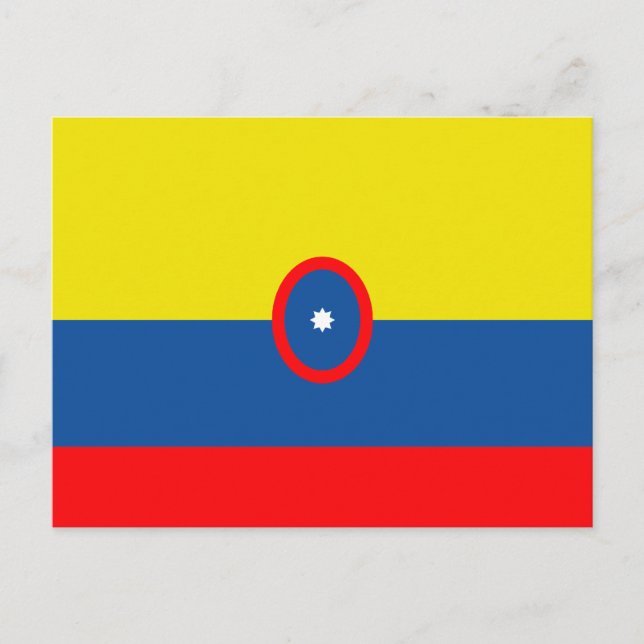 Columbia Flag Postcard (Front)