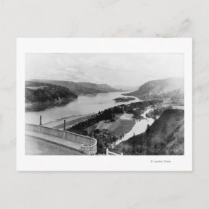Columbia Gorge View from Vista House Photograph Postcard