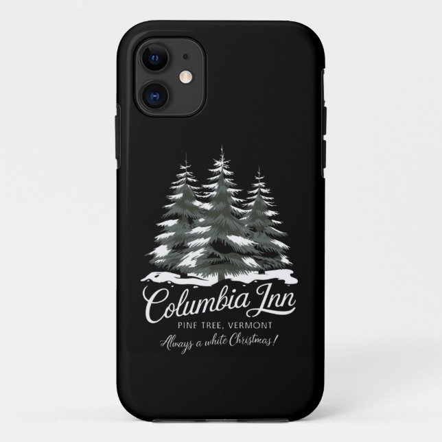 Columbia Inn Pine Tree Vermont A White Christmas Case-Mate iPhone Case (Back)