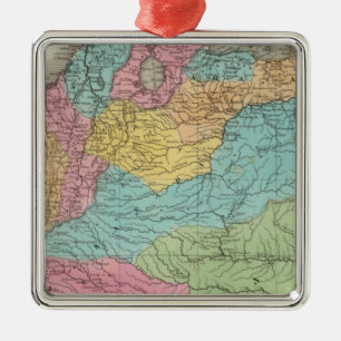 Columbia Metal Tree Decoration