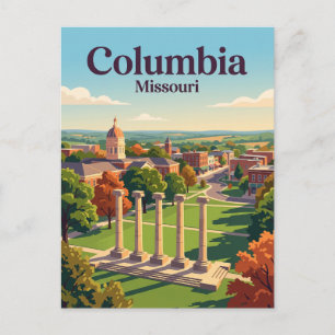 Columbia, Missouri Postcard