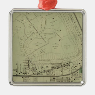 Columbia, Ohio 2 Metal Tree Decoration