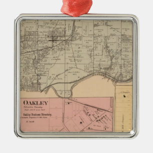 Columbia, Ohio Metal Tree Decoration