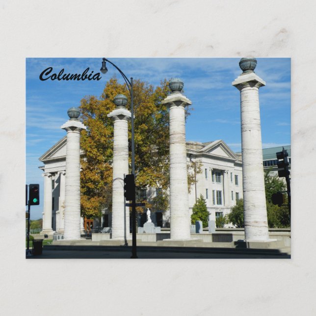 Columbia Postcard (Front)