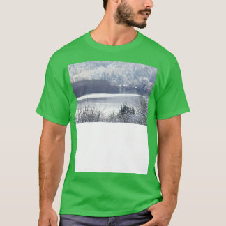 Columbia river and snow 2 T-Shirt