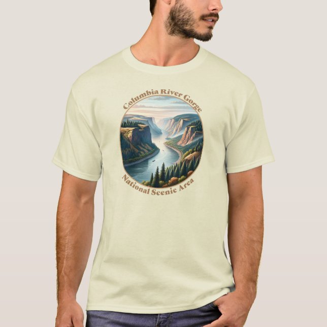 Columbia River Gorge National Scenic Area T-Shirt (Front)