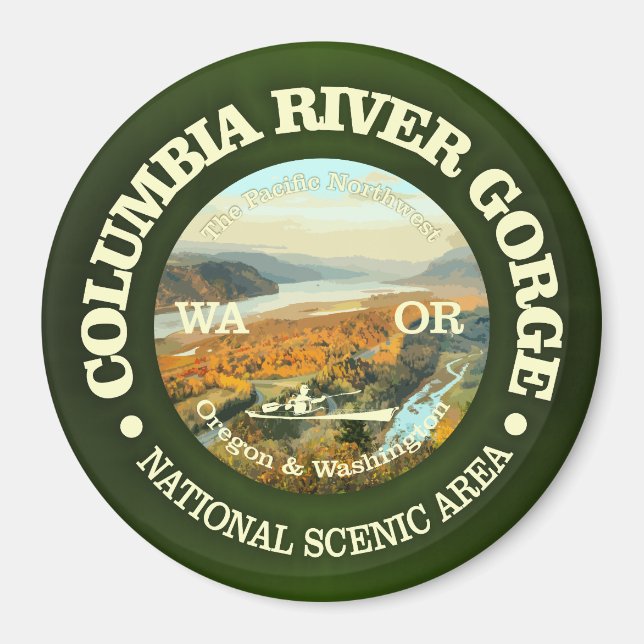 Columbia River Gorge NSA Magnet (Front)