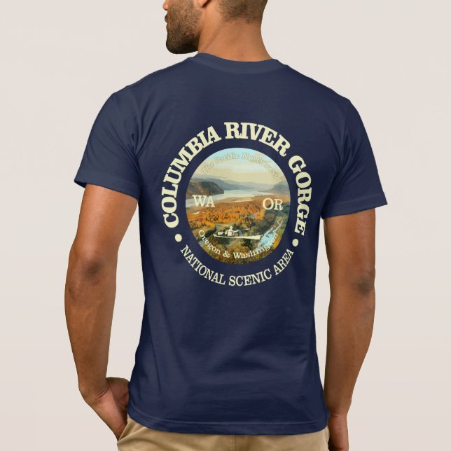 Columbia River Gorge NSA T-Shirt (Back)