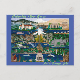 Columbia River Gorge Postcard