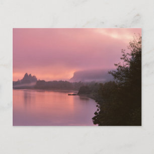 Columbia River Gorge, Sunrise, OR Postcard