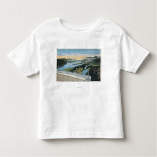 Columbia River Gorge View from Crown Point, Toddler T-Shirt