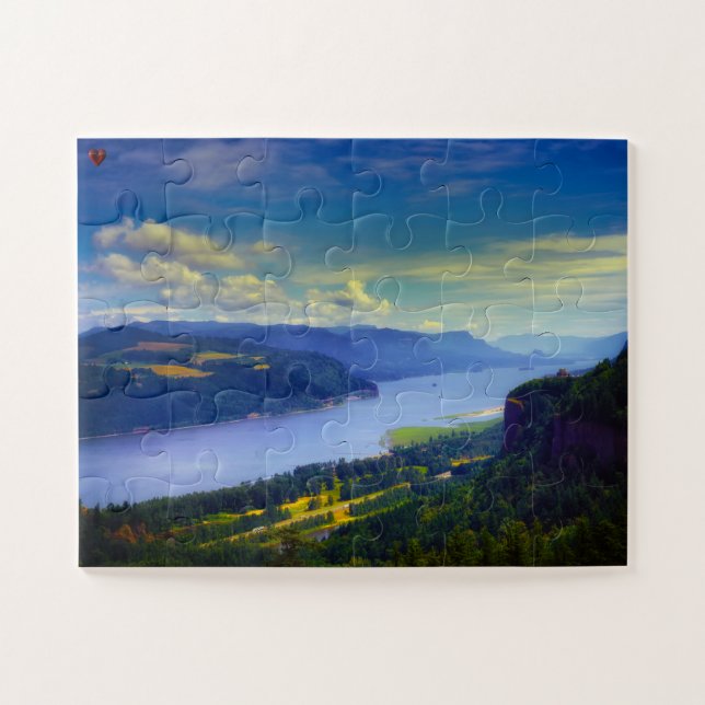 Columbia River Oregon. Jigsaw Puzzle (Horizontal)