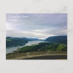 Columbia River, Oregon Postcard