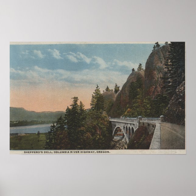Columbia River, Oregon Poster (Front)