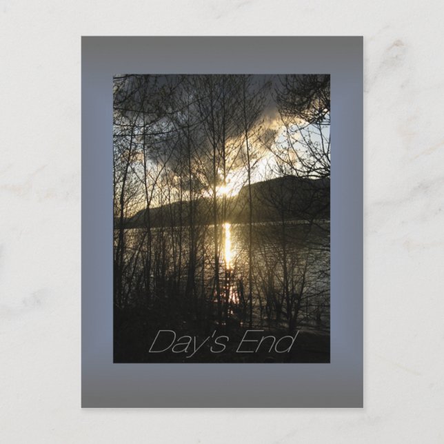 Columbia River Sunset Postcards (Front)