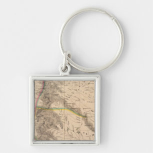 Columbia, South America 8 Key Ring