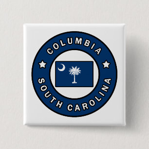 Columbia South Carolina 15 Cm Square Badge