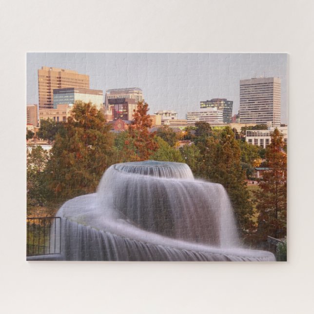 Columbia, South Carolina Downtown Jigsaw Puzzle (Horizontal)