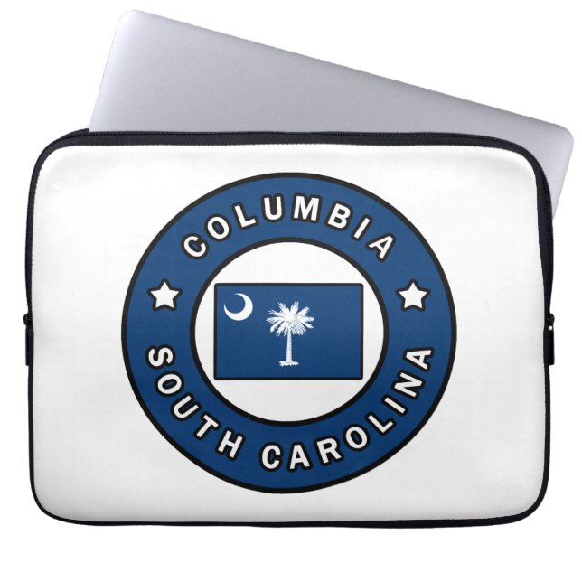 Columbia South Carolina Laptop Sleeve (Front)
