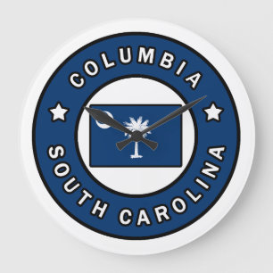 Columbia South Carolina Large Clock