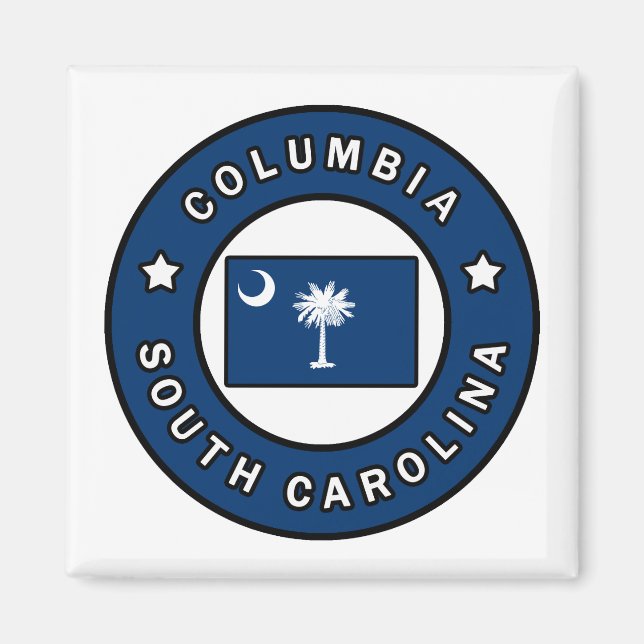 Columbia South Carolina Magnet (Front)