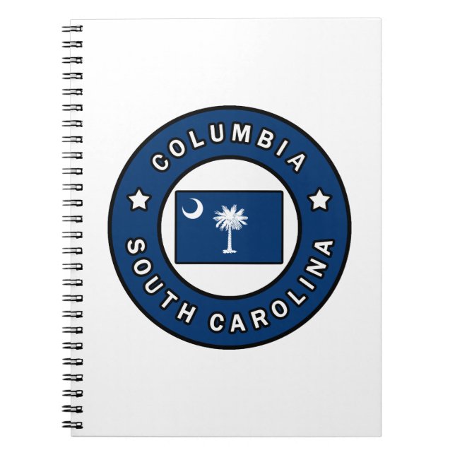 Columbia South Carolina Notebook (Front)
