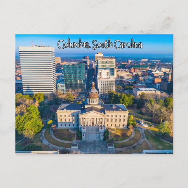 Columbia South Carolina Postcard (Front)