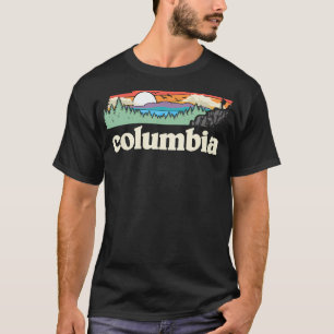 Columbia Tennessee Outdoors Retro Nature Graphic T-Shirt