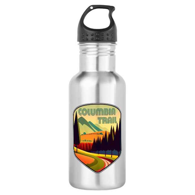 Columbia Trail New Jersey Colours 532 Ml Water Bottle (Front)