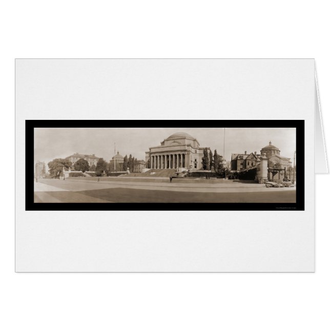 Columbia University NY Photo 1909 (Front Horizontal)
