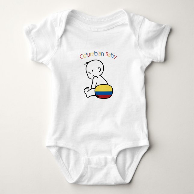 Columbian Baby Bodysuit (Front)