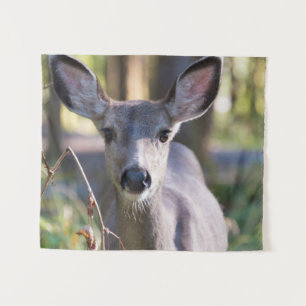 Columbian Black-tailed Doe   Washington State Tapestry