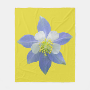 Columbine 2 fleece blanket