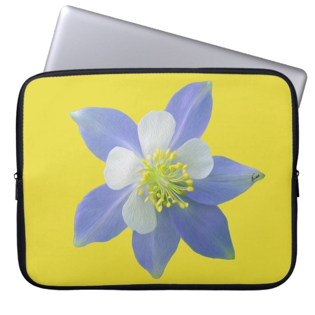 Columbine 2 laptop sleeve (Front)