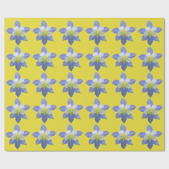 Columbine 2 wrapping paper (Flat)