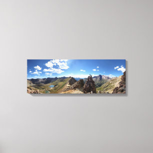 Columbine and Chicago Basin - Weminuche Wilderness Canvas Print